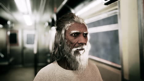 Porträt-Eines-älteren-Indischen-Mannes